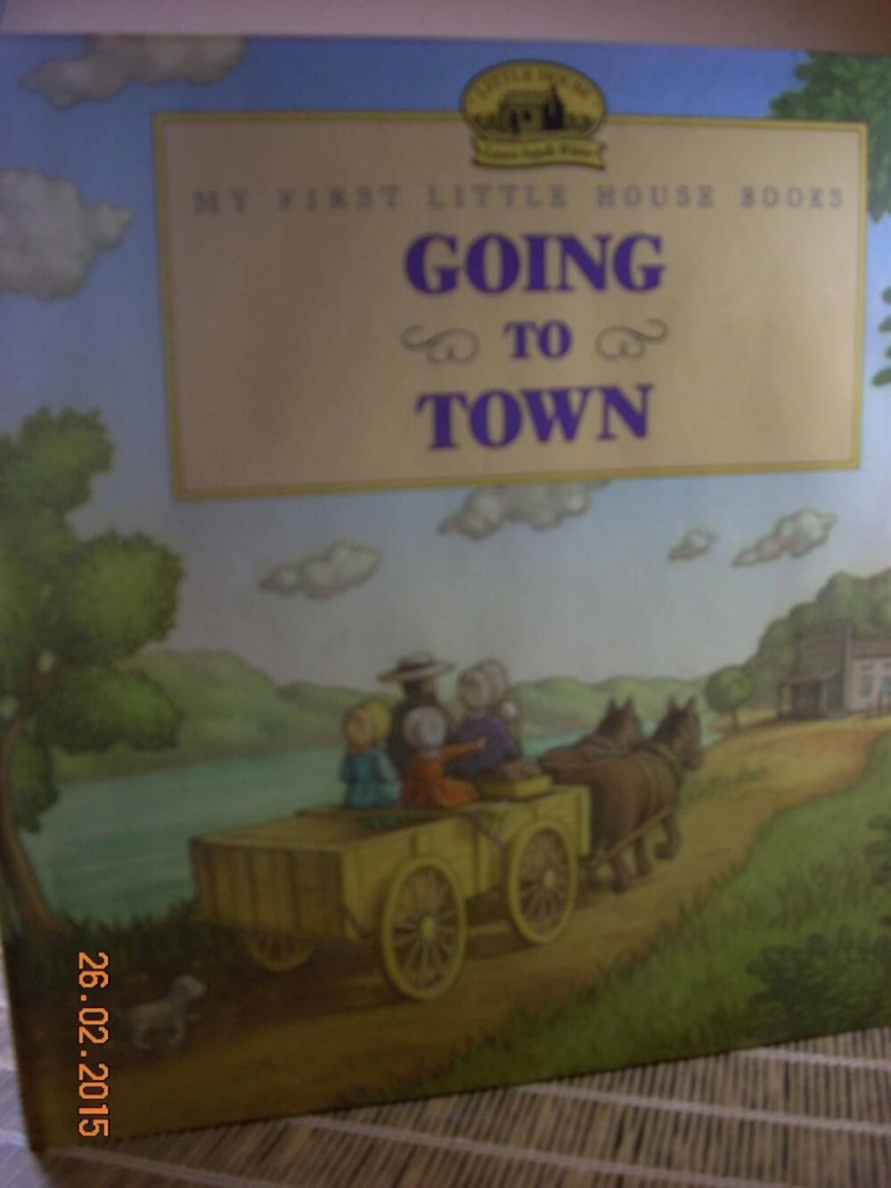 Charming Children's Picture Book: Going to Town - Little House Adventure